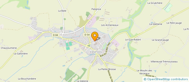 localisation de l'entreprise MADAME SANDRA ROSSI  CHEMILLE-EN-ANJOU