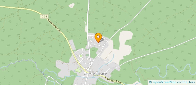localisation de l'entreprise MADAME SANDRA ROUGIER  ONESSE-LAHARIE