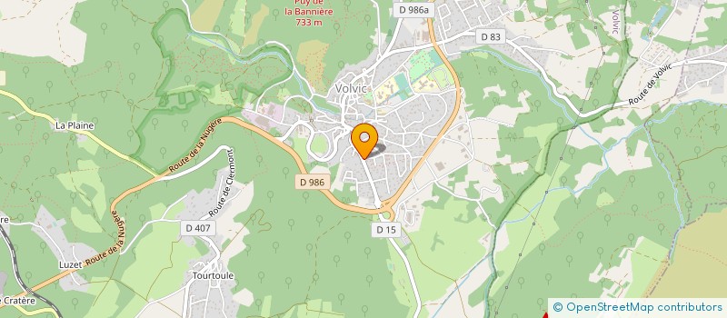 localisation de l'entreprise MADAME SANDRA ROUSSELET  VOLVIC