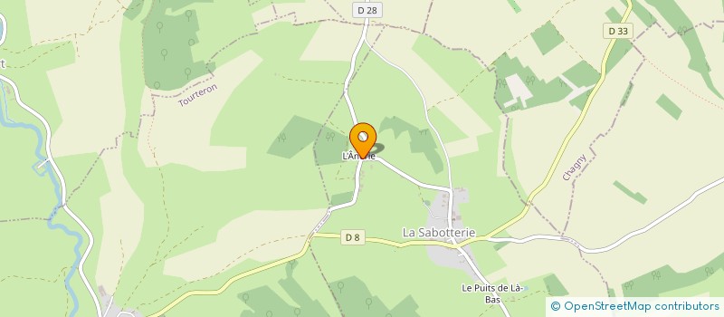 localisation de l'entreprise MADAME SANDRA ROUSSY  LA SABOTTERIE