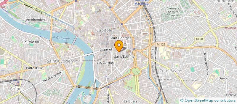 localisation de l'entreprise MADAME SANDRA RUCCELLA  TOULOUSE