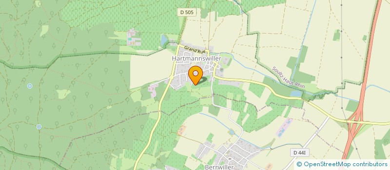 localisation de l'entreprise MADAME SANDRA RUSCH  HARTMANNSWILLER
