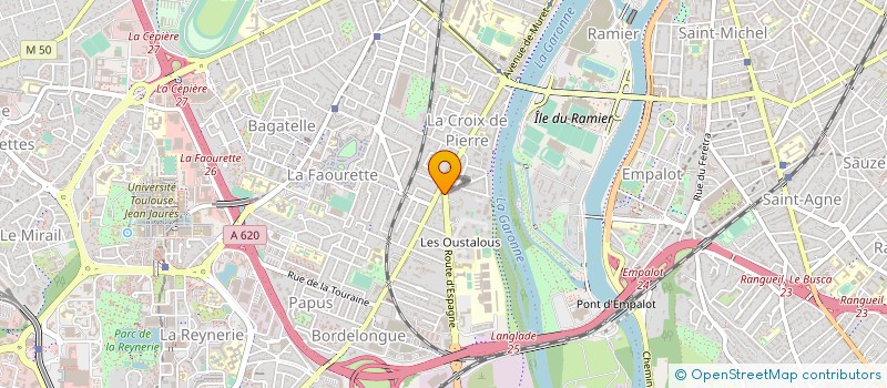 localisation de l'entreprise MADAME SANDRA SAINT-AIME à TOULOUSE