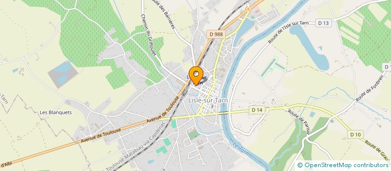 localisation de l'entreprise MADAME SANDRA SANCHEZ à LISLE-SUR-TARN