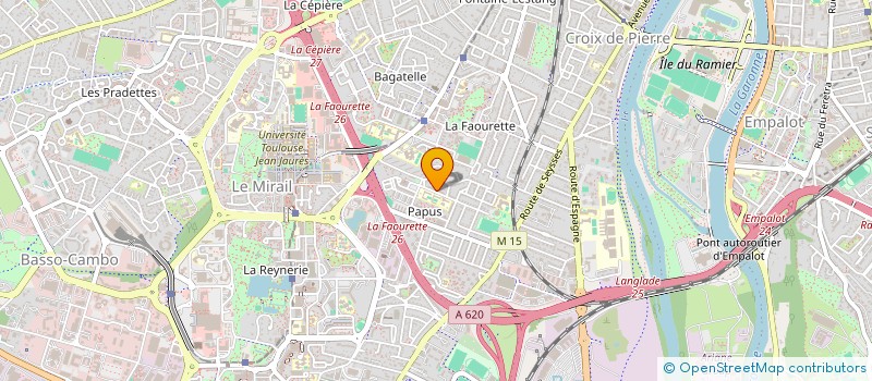 localisation de l'entreprise MADAME SANDRA SANNAC à TOULOUSE