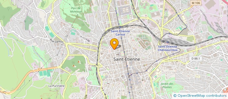 localisation de l'entreprise MADAME SANDRA SANSEVERINO à SAINT-ETIENNE