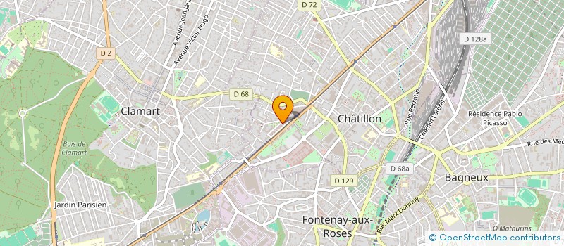 localisation de l'entreprise MADAME SANDRA SAPIO à CHATILLON