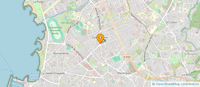 localisation de l'entreprise MADAME SANDRA SARACINO à MARSEILLE