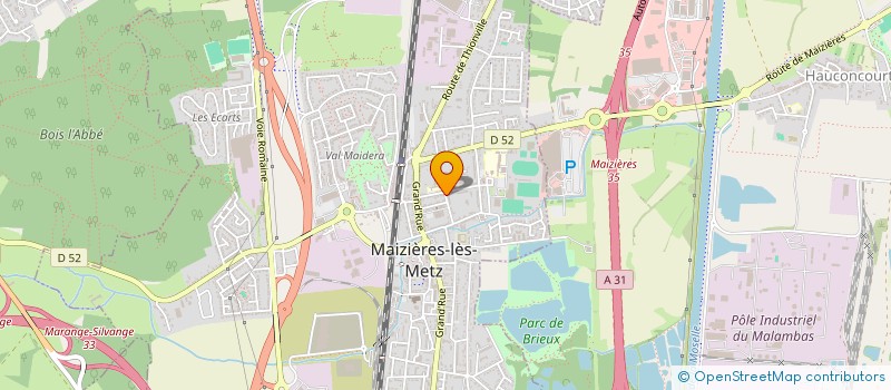 localisation de l'entreprise MADAME SANDRA SAUVAGE  MAIZIERES LES METZ