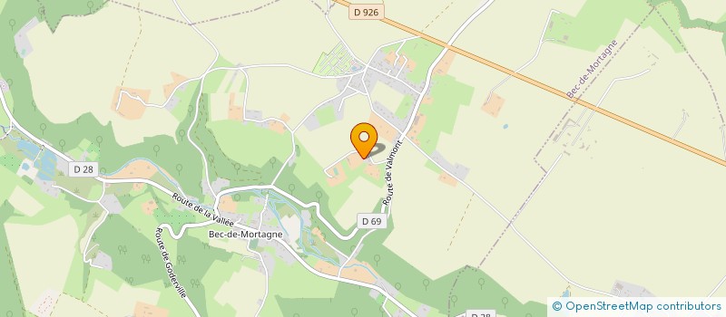 localisation de l'entreprise MADAME SANDRA SAYAG à BEC-DE-MORTAGNE