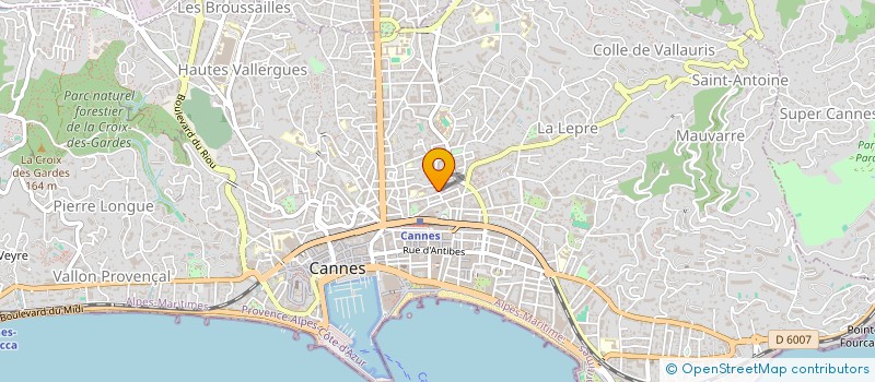 localisation de l'entreprise MADAME SANDRA SCHEMBARI à CANNES