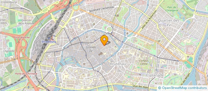 localisation de l'entreprise MADAME SANDRA SCHLEISS à STRASBOURG