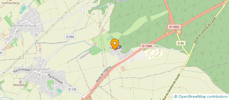 localisation de l'entreprise MADAME SANDRA SCHNELL  HAGUENAU