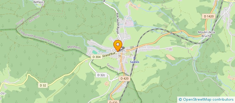 localisation de l'entreprise MADAME SANDRA SCHWAAB  SAALES