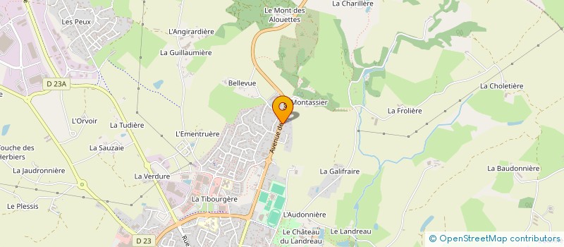 localisation de l'entreprise MADAME SANDRA SEIGNE à LES HERBIERS