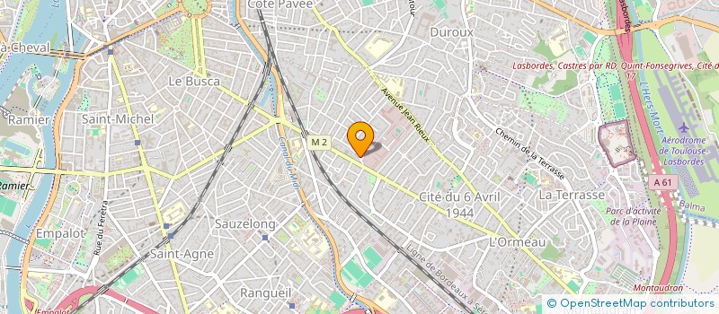 localisation de l'entreprise MADAME SANDRA SENA à TOULOUSE