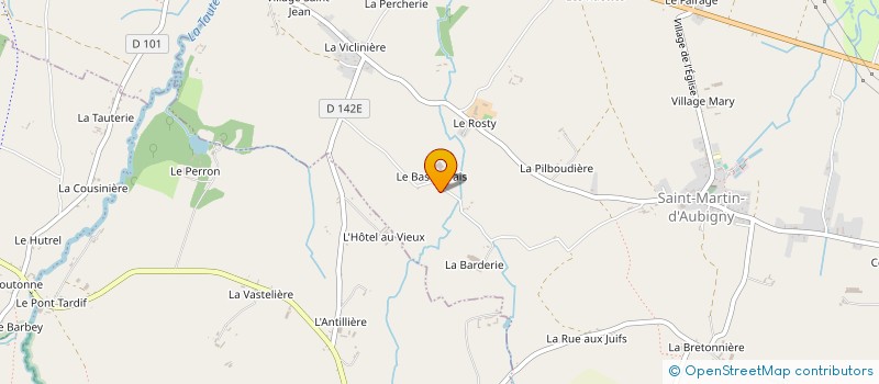 localisation de l'entreprise MADAME SANDRA SENEPART à SAINT MARTIN D'AUBIGNY