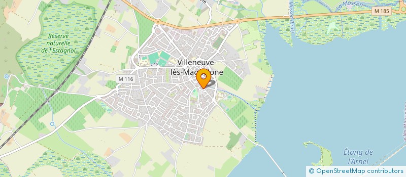 localisation de l'entreprise MADAME SANDRA SILVA DE ALMEIDA  VILLENEUVE-LES-MAGUELONE