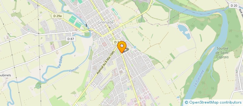 localisation de l'entreprise MADAME SANDRA SNOECK à GRENADE SUR GARONNE