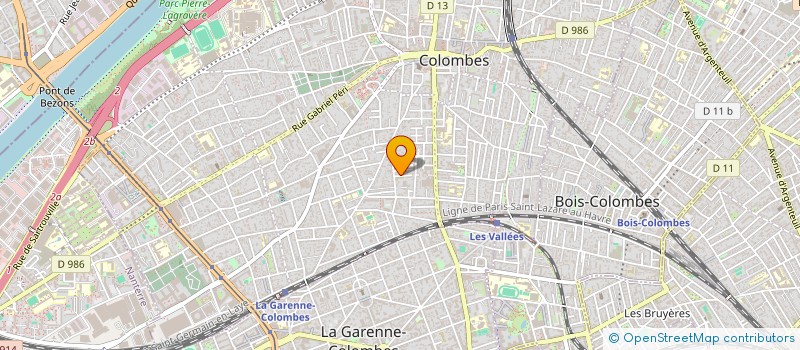 localisation de l'entreprise MADAME SANDRA SONCK  COLOMBES