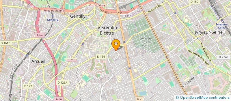 localisation de l'entreprise MADAME SANDRA SOUKIASSIAN  LE KREMLIN-BICETRE