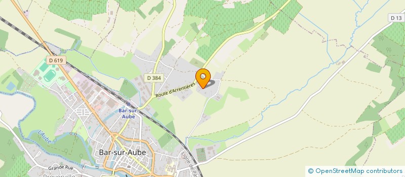 localisation de l'entreprise MADAME SANDRA SOURD  BAR-SUR-AUBE