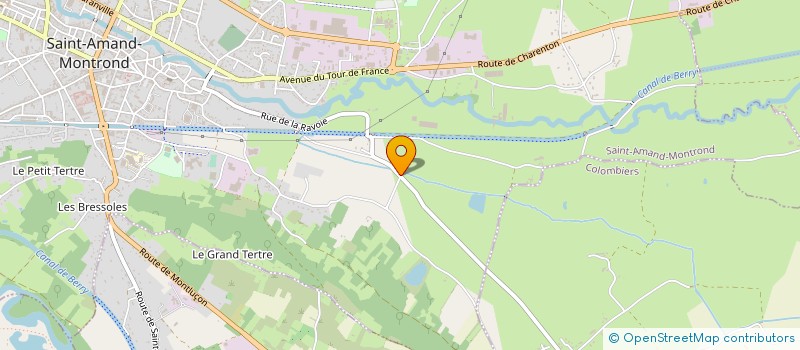 localisation de l'entreprise MADAME SANDRA SPATAFORA à SAINT-AMAND-MONTROND