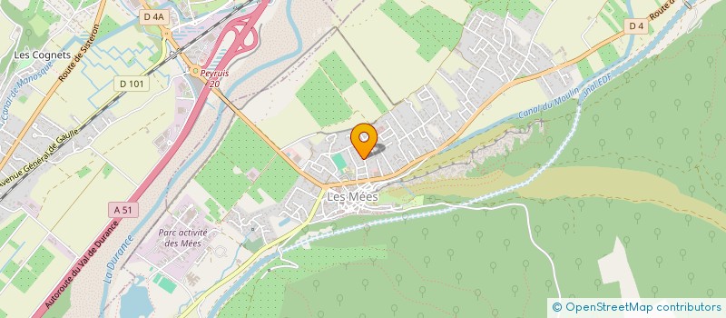 localisation de l'entreprise MADAME SANDRA SPESSIVTZEFF à LES MEES