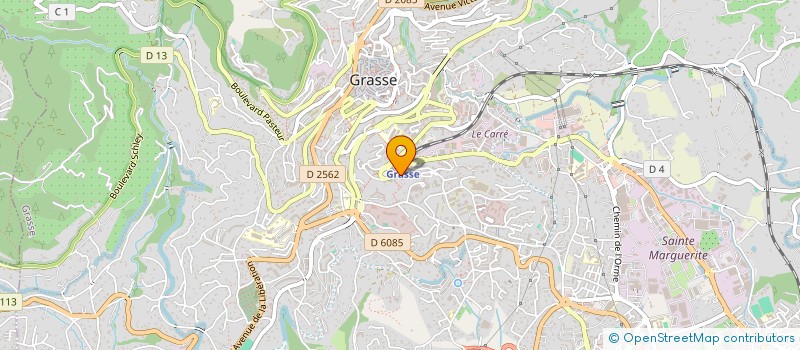 localisation de l'entreprise MADAME SANDRA SPYCHIGER à GRASSE
