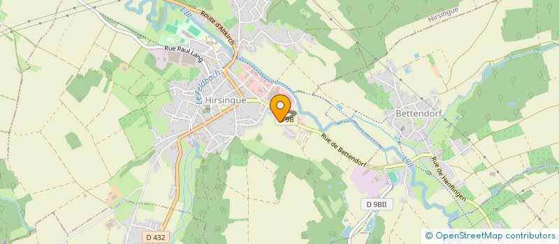 localisation de l'entreprise MADAME SANDRA STOECKLIN  HIRSINGUE