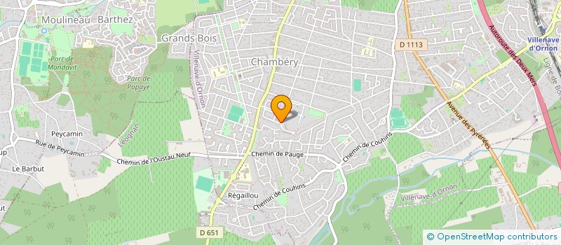 localisation de l'entreprise MADAME SANDRA SUICMEZ  VILLENAVE-D'ORNON