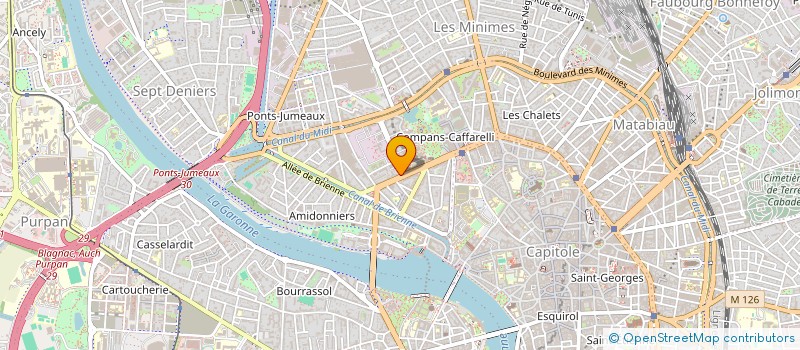localisation de l'entreprise MADAME SANDRA SUTRA à TOULOUSE