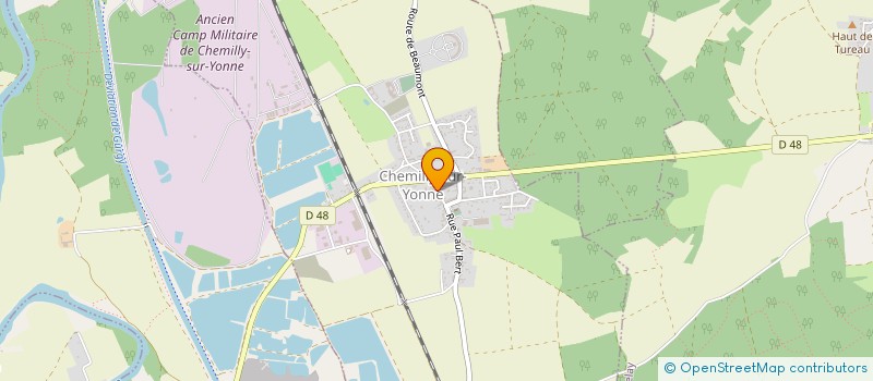 localisation de l'entreprise MADAME SANDRA SUZANNE  CHEMILLY-SUR-YONNE