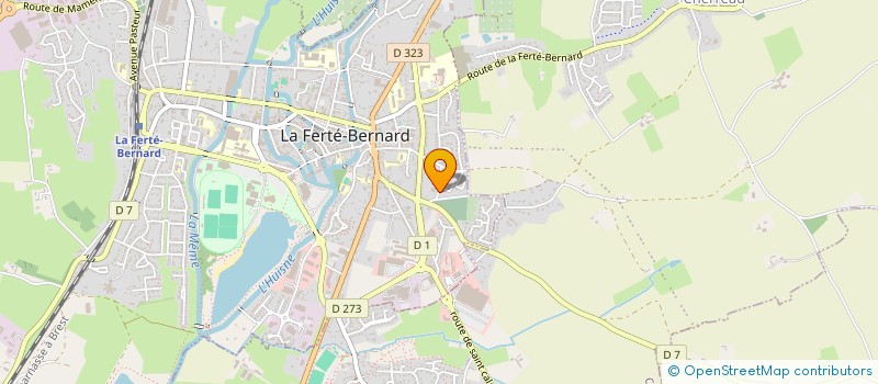 localisation de l'entreprise MADAME SANDRA TACHEAU  LA FERTE-BERNARD