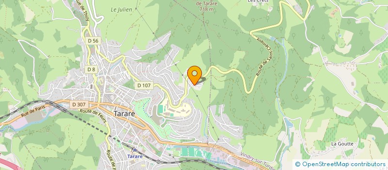 localisation de l'entreprise MADAME SANDRA TALEB  TARARE