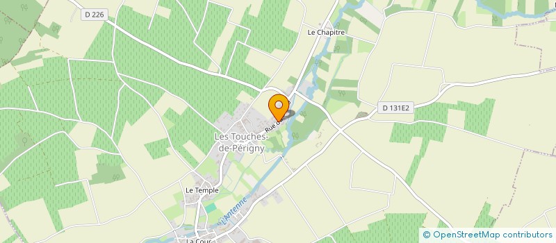 localisation de l'entreprise MADAME SANDRA TARIN  LES TOUCHES-DE-PERIGNY