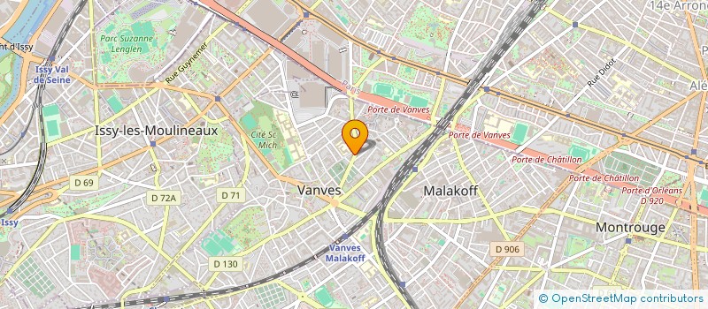 localisation de l'entreprise MADAME SANDRA TARPINIAN à VANVES