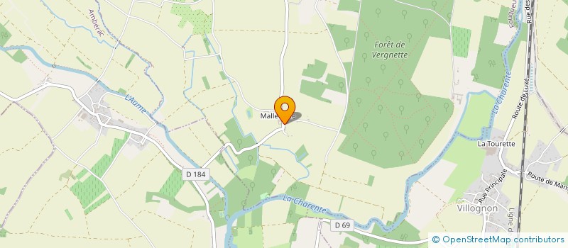 localisation de l'entreprise MADAME SANDRA TAUDIERE  FOUQUEURE