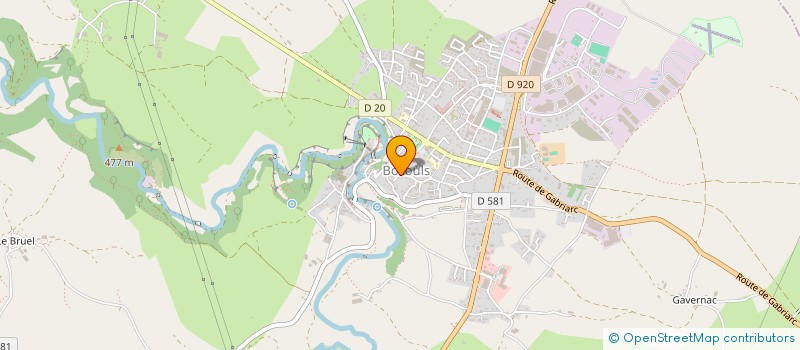 localisation de l'entreprise MADAME SANDRA TAURINES  BOZOULS