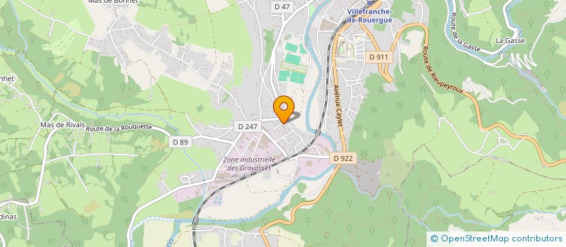 localisation de l'entreprise MADAME SANDRA TAVARES à VILLEFRANCHE-DE-ROUERGUE