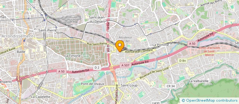 localisation de l'entreprise MADAME SANDRA TEIRA à MARSEILLE