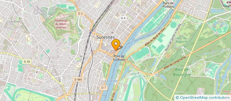 localisation de l'entreprise MADAME SANDRA TEIXEIRA à SURESNES