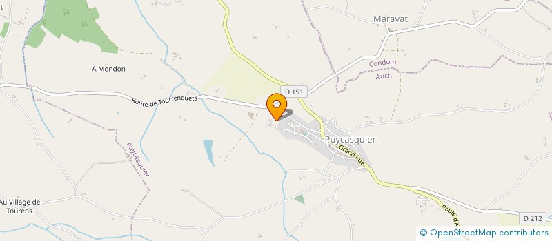 localisation de l'entreprise MADAME SANDRA TENSIC  PUYCASQUIER