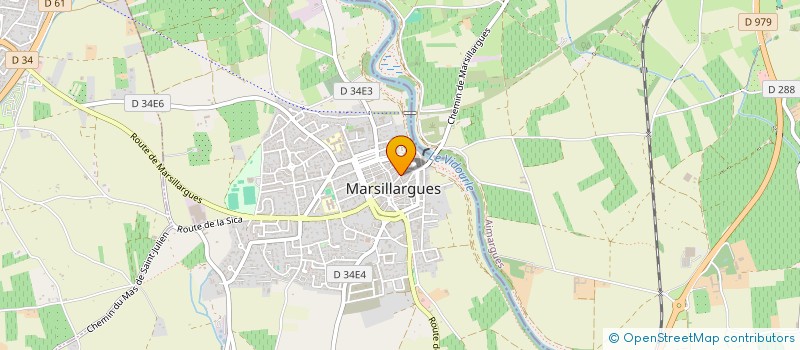 localisation de l'entreprise MADAME SANDRA TERRAT à MARSILLARGUES