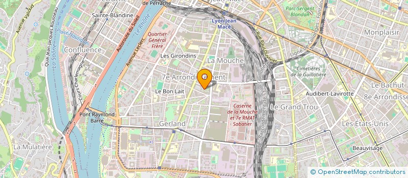 localisation de l'entreprise MADAME SANDRA TEYSSEIRE  BOURGOIN-JALLIEU