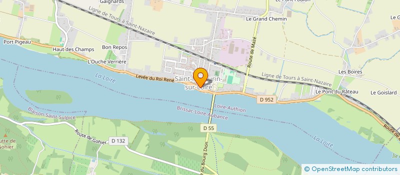 localisation de l'entreprise MADAME SANDRA THENARD  LOIRE-AUTHION