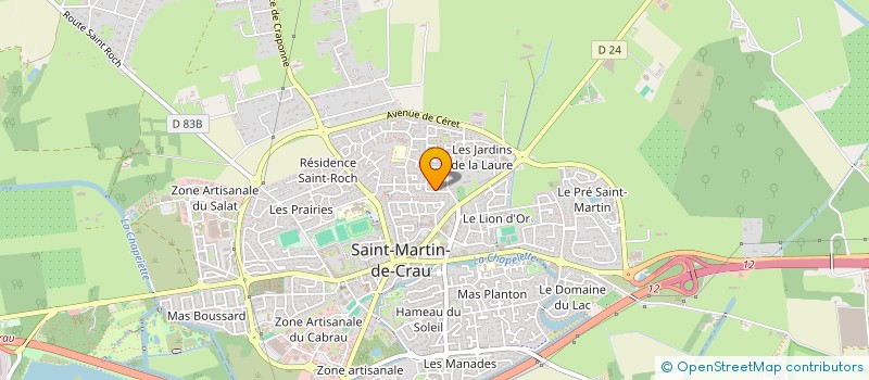 localisation de l'entreprise MADAME SANDRA THOME à SAINT-MARTIN-DE-CRAU