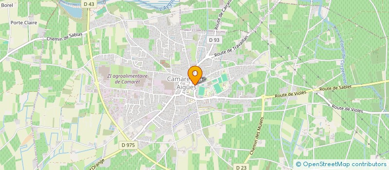 localisation de l'entreprise MADAME SANDRA TIRANO à CAMARET-SUR-AIGUES