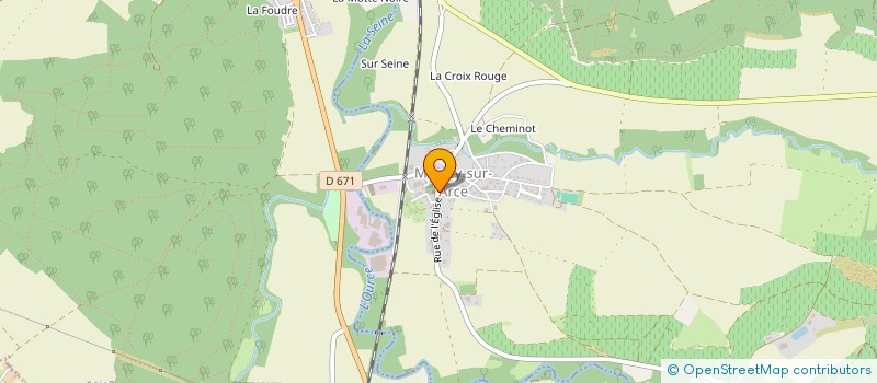 localisation de l'entreprise MADAME SANDRA TOCHTERMANN  MERREY-SUR-ARCE