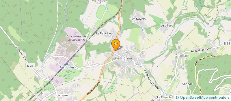 localisation de l'entreprise MADAME SANDRA TRINCAT à THONON-LES-BAINS